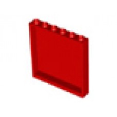 Part 59349 Red Panel 1 x 6 x 5 